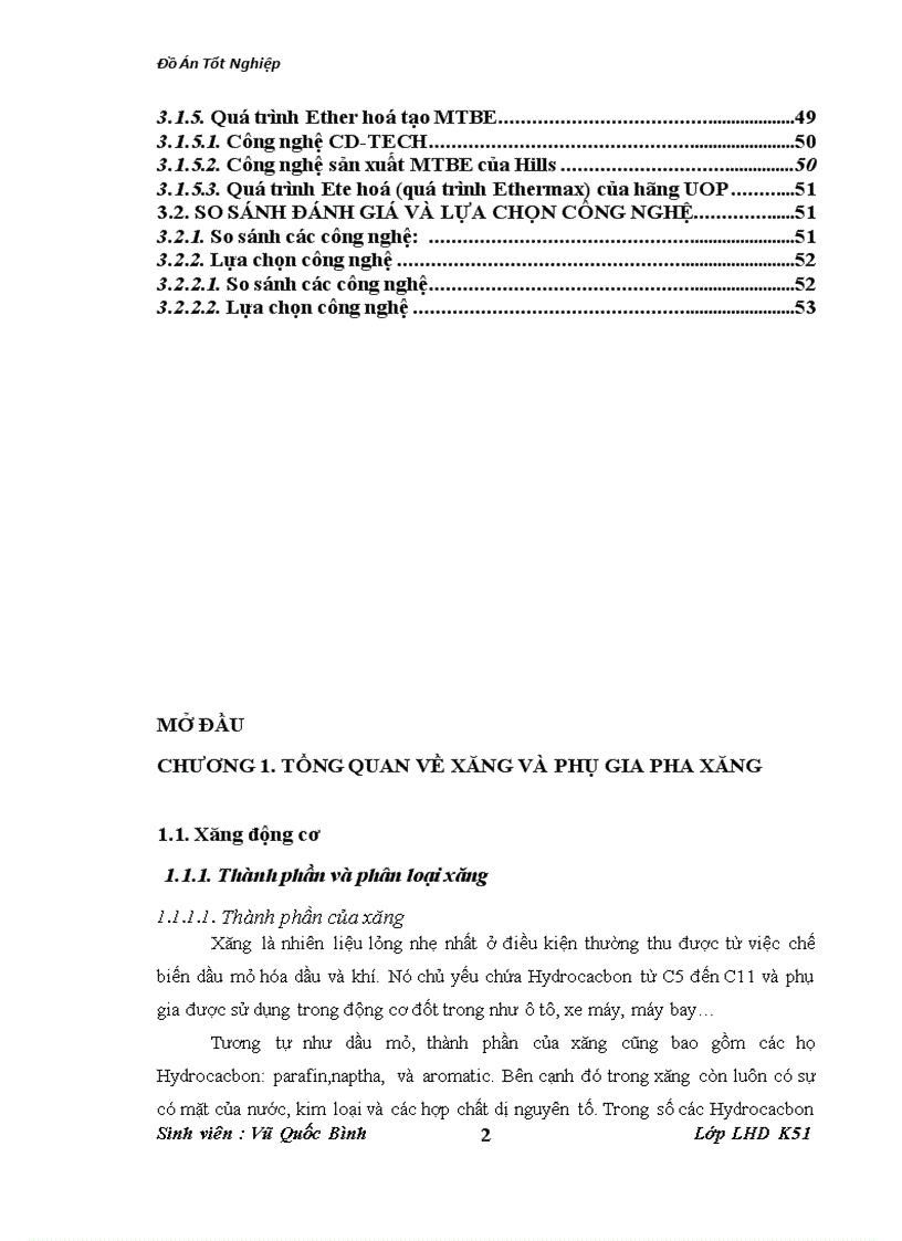 image for page Đồ án thiết kế phân xưởng sản xuất MTBE