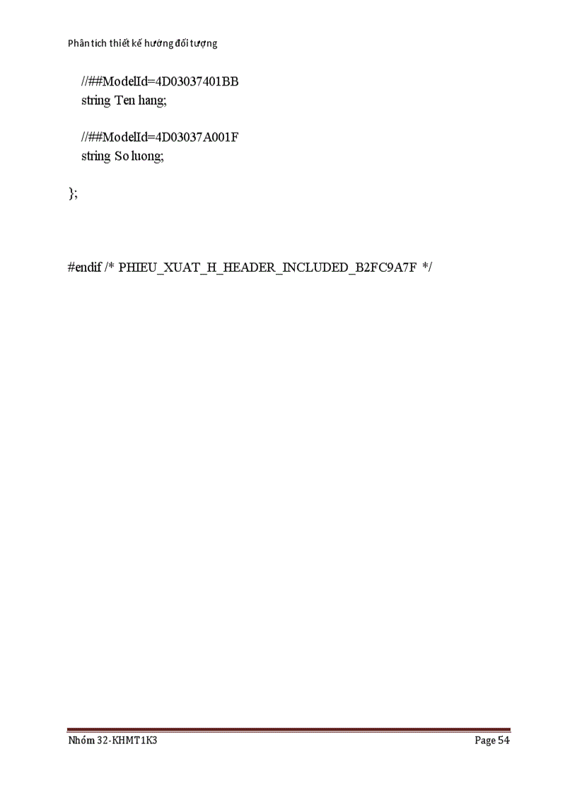 image for page Phân tích thiết kế hướng đối tượng UML QUẢN LÝ HOẠT ĐỘNG CỦA CÔNG TY BÁN HÀNG VẬT TƯ ĐIỆN