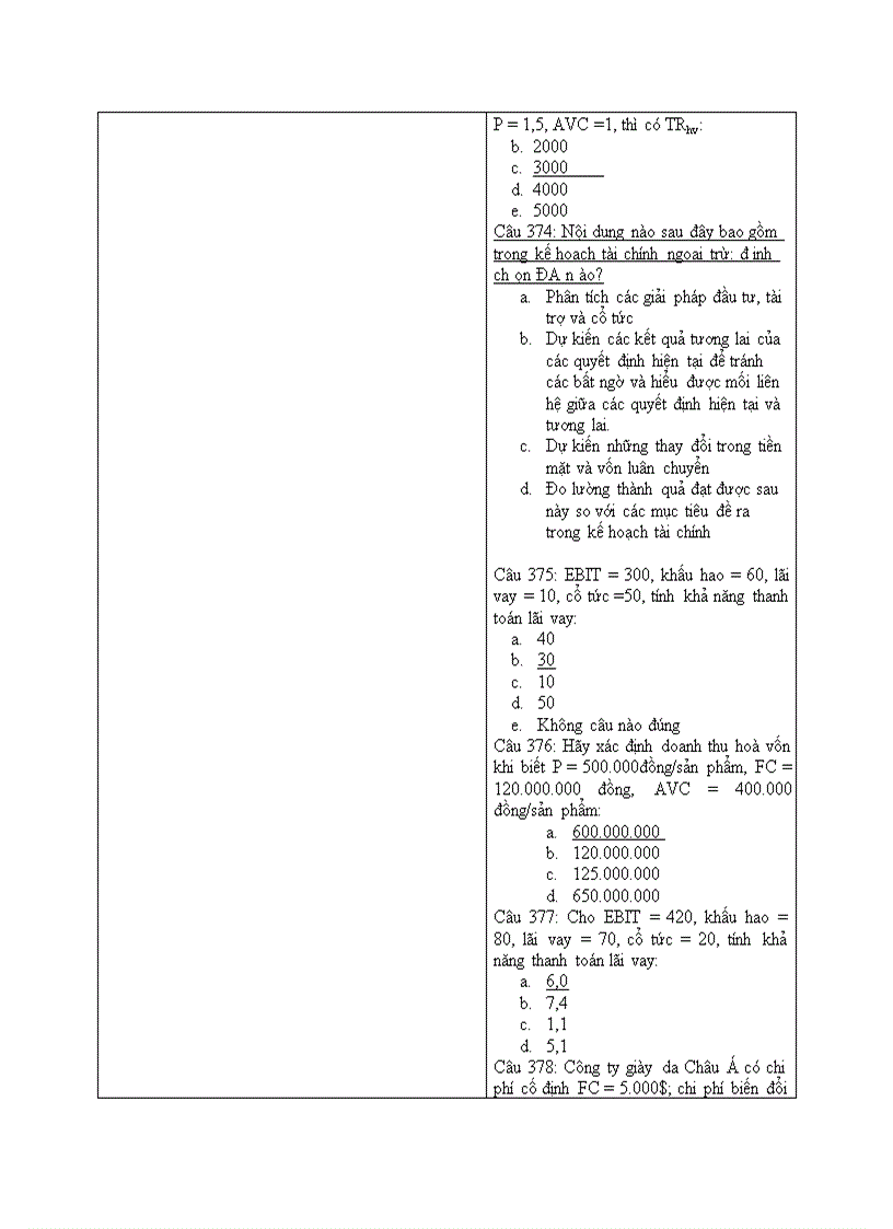 image for page Bộ đề trắc nghiệm tài chính doanh nghiệp