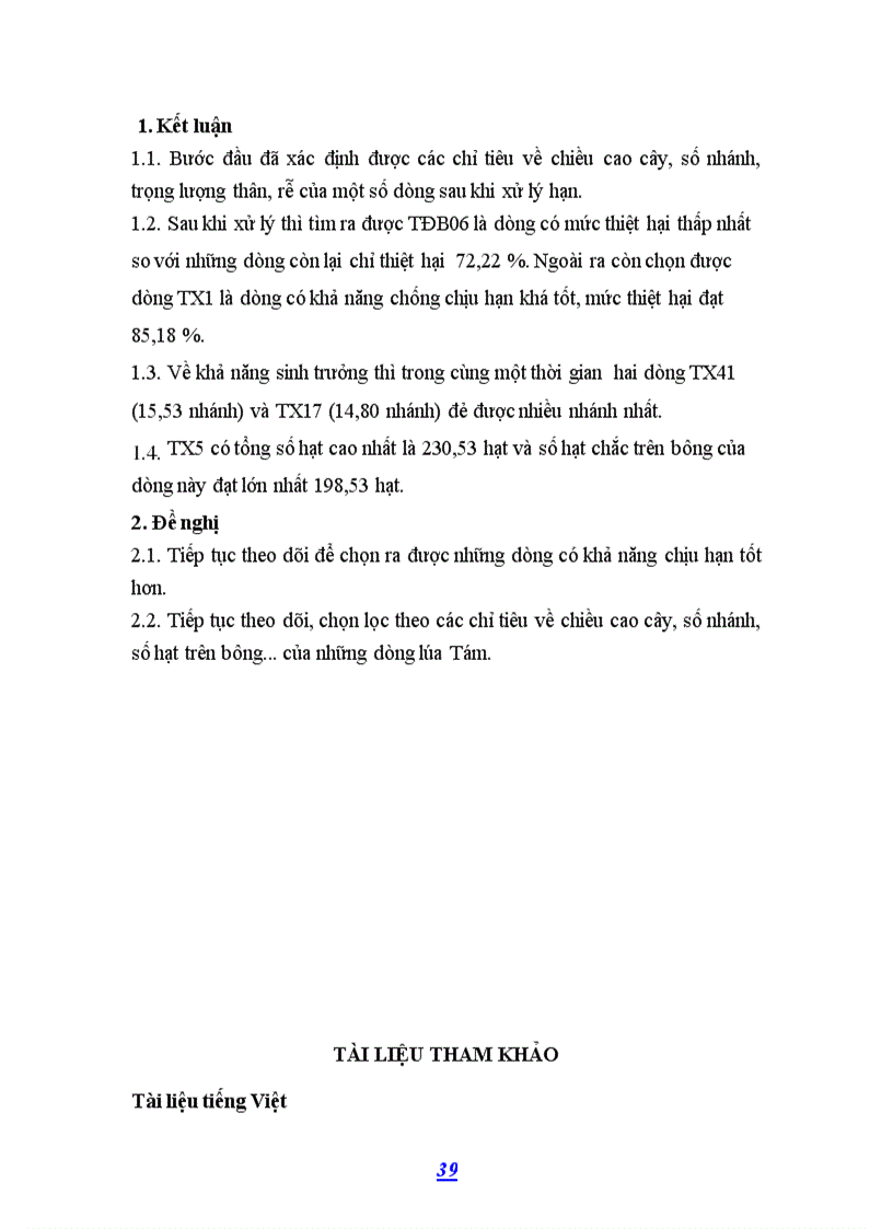 image for page Đánh giá khả năng chịu hạn nhân tạo và sự sinh trưởng các dòng lúa Tám đột biến ở điều kiện nhà lưới