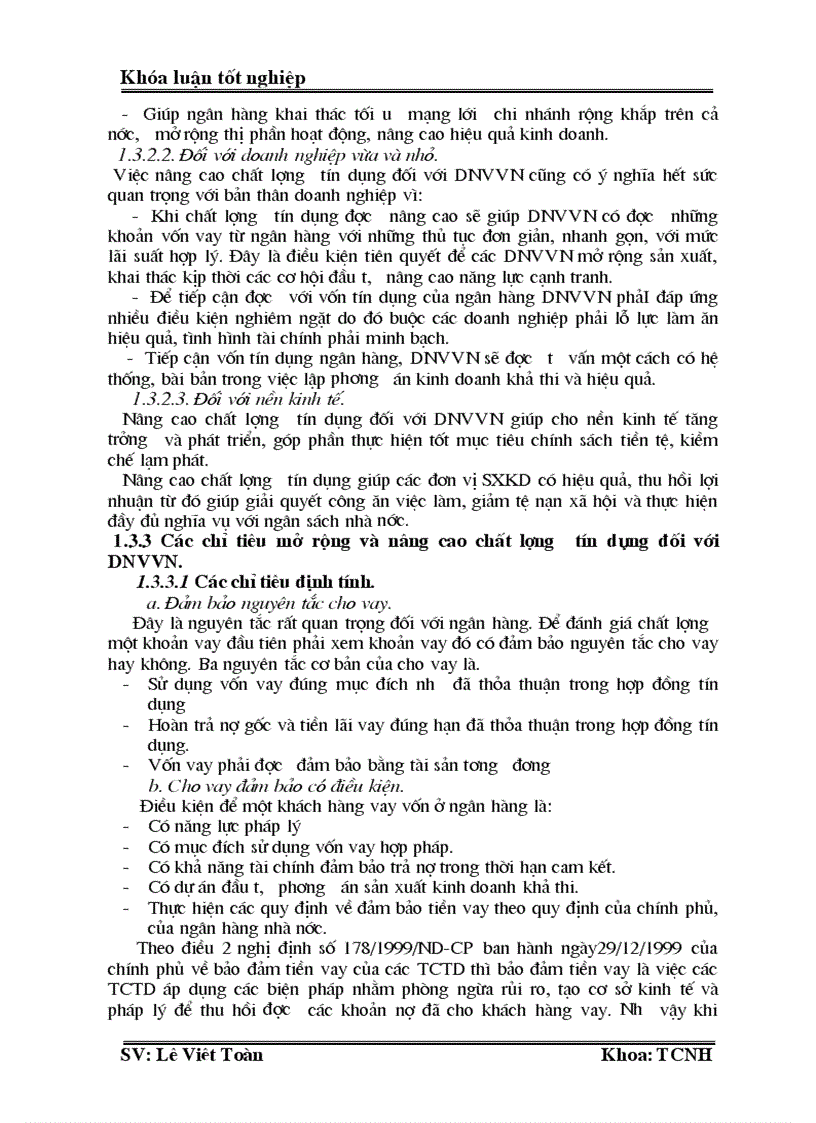 image for page Giải pháp mở rộng và nâng cao chất lượng tín dụng ngân hàng phát triển các doanh nghiệp vừa và nhỏ tại Ngân hàng thương mại cổ phần ngoài quốc doanh vp bank chi nhánh vĩnh phúc