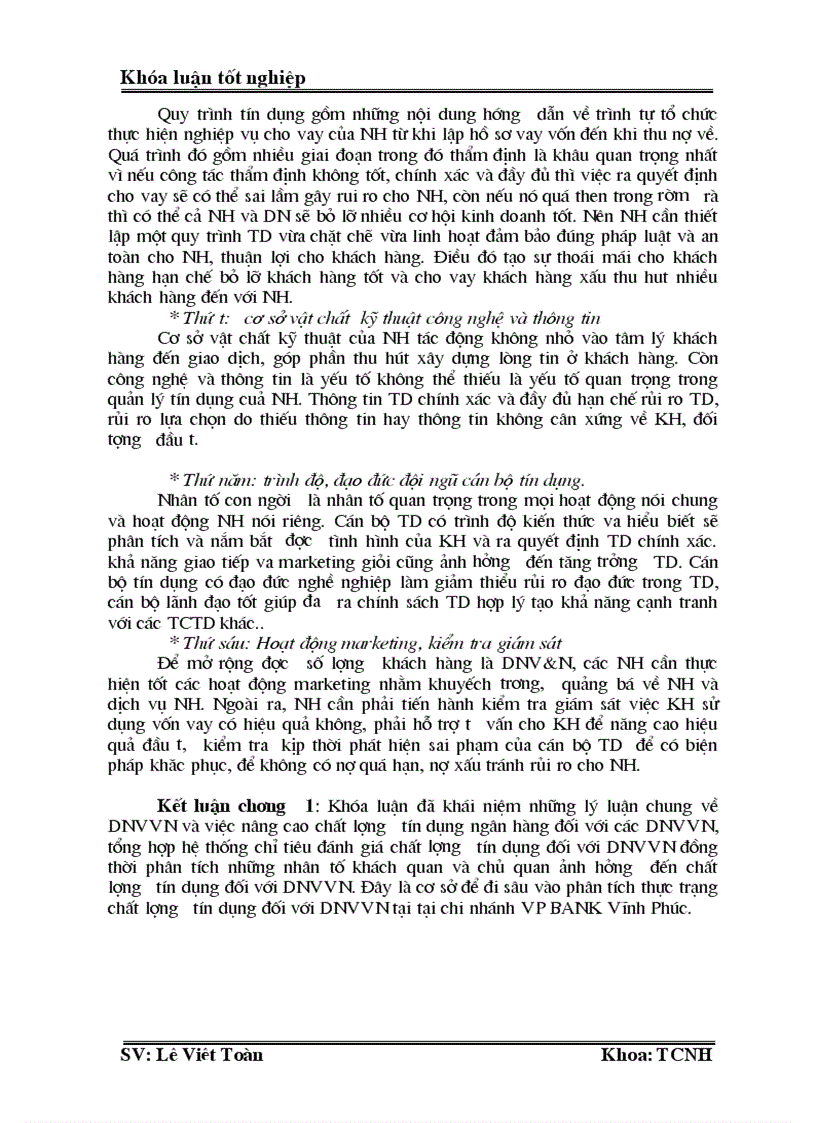 image for page Giải pháp mở rộng và nâng cao chất lượng tín dụng ngân hàng phát triển các doanh nghiệp vừa và nhỏ tại Ngân hàng thương mại cổ phần ngoài quốc doanh vp bank chi nhánh vĩnh phúc