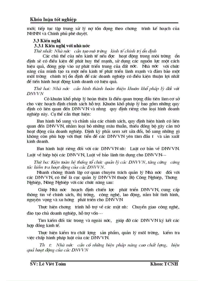 image for page Giải pháp mở rộng và nâng cao chất lượng tín dụng ngân hàng phát triển các doanh nghiệp vừa và nhỏ tại Ngân hàng thương mại cổ phần ngoài quốc doanh vp bank chi nhánh vĩnh phúc