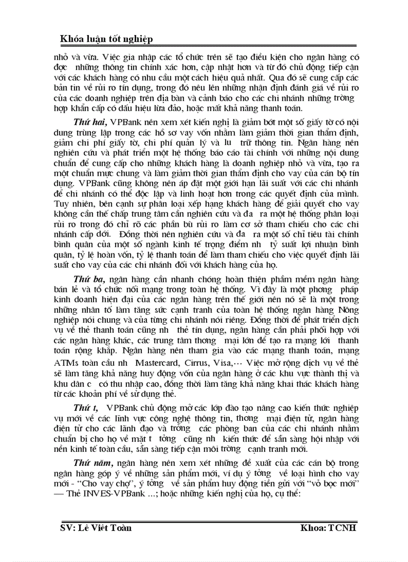 image for page Giải pháp mở rộng và nâng cao chất lượng tín dụng ngân hàng phát triển các doanh nghiệp vừa và nhỏ tại Ngân hàng thương mại cổ phần ngoài quốc doanh vp bank chi nhánh vĩnh phúc