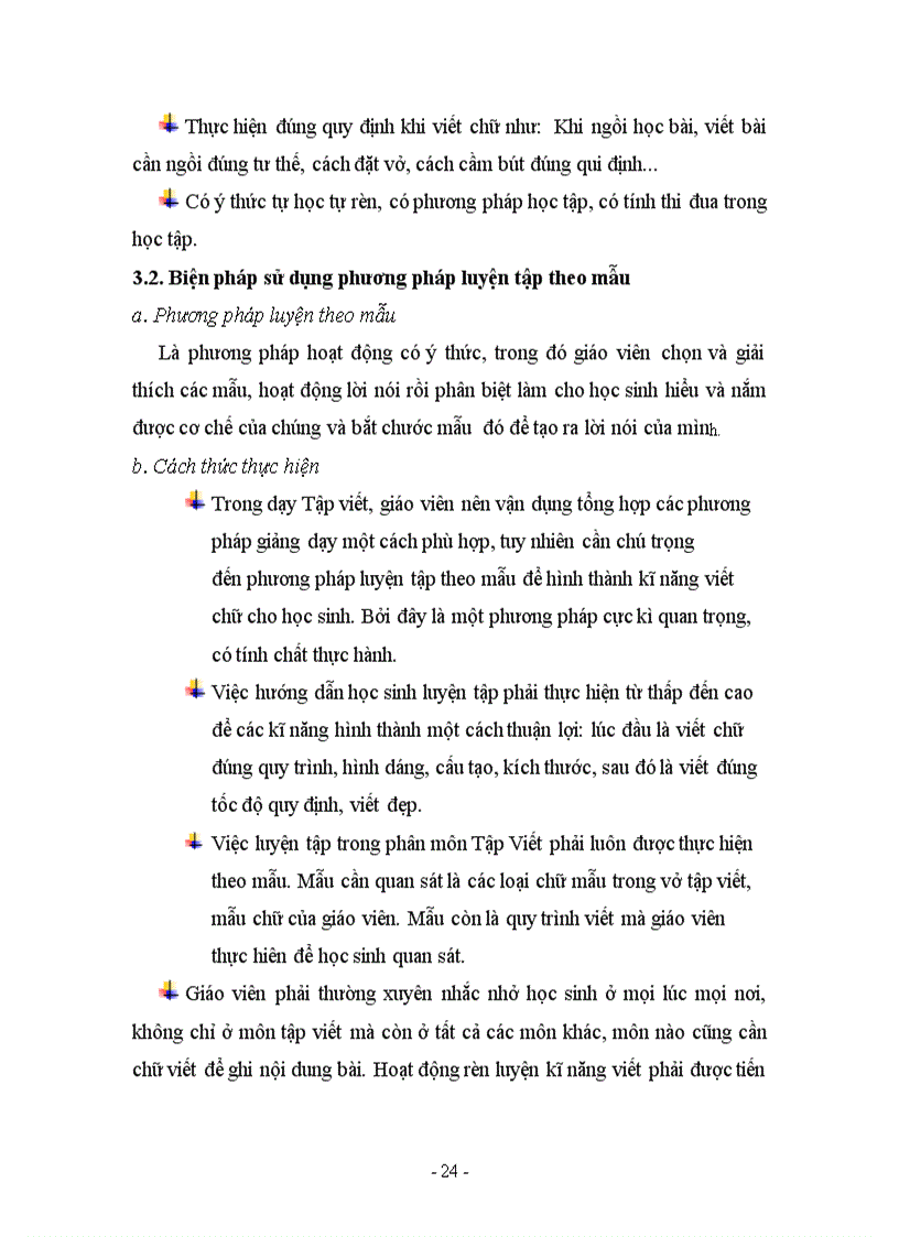 image for page Rèn luyện kĩ năng thực hành trong giờ tập viết cho học sinh lớp 2 trường Tiểu học Lí Thường Kiệt