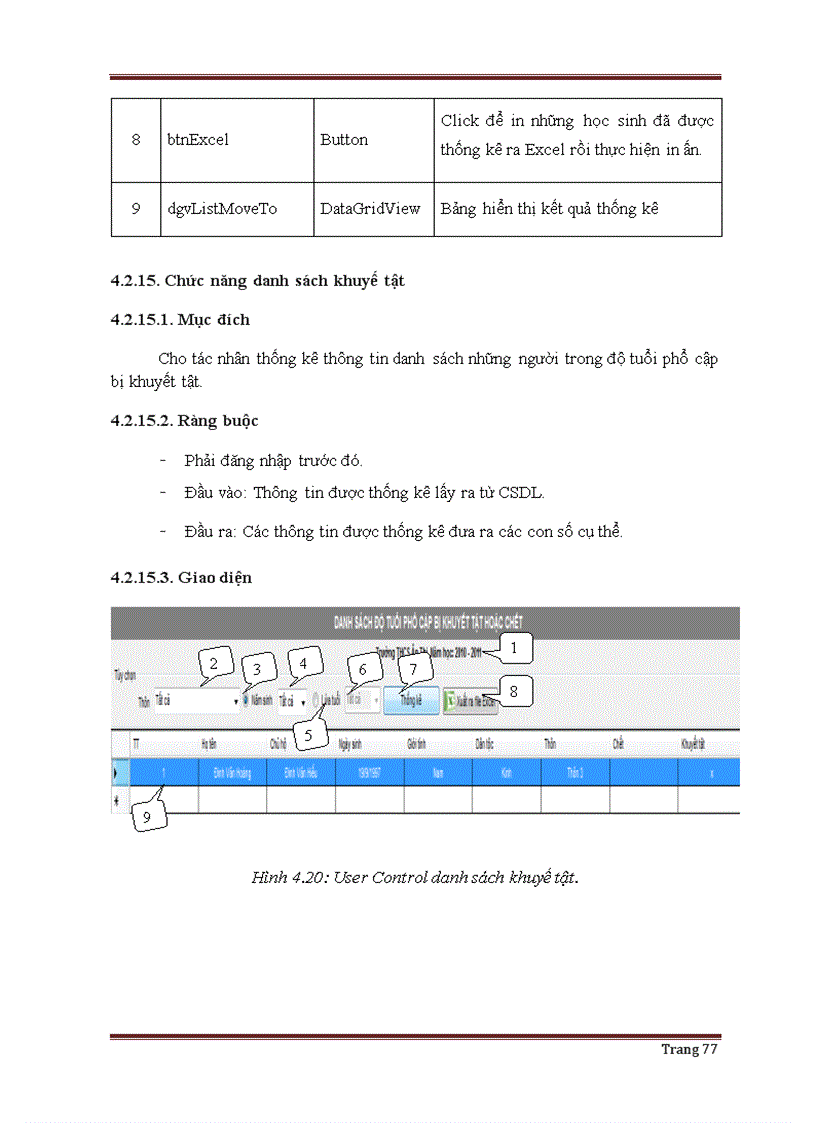image for page Xây dựng phần mềm xử lý dữ liệu phổ cập trung học cơ sở