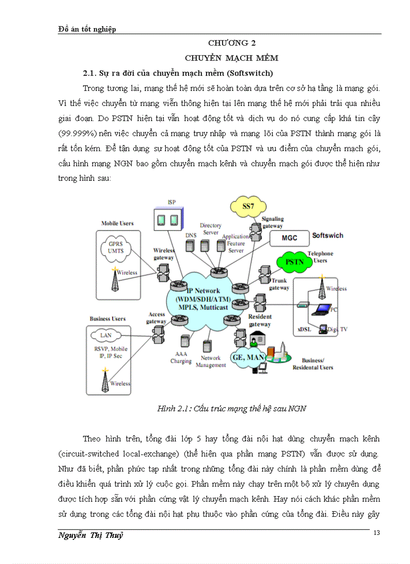image for page Hệ thống chuyển mạch mềm HiE9200 và triển khai ứng dụng trong mạng NGN của VNPT
