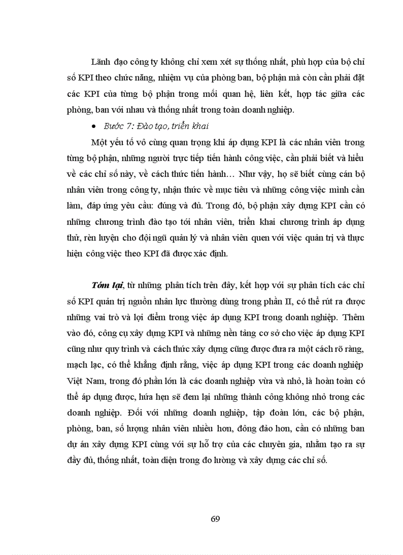 image for page Tìm hiểu chỉ số đánh giá hiệu quả KPI KPI Key Performance Indicators quản trị nguồn nhân lực và khả năng áp dụng tại các doanh nghiệp Việt Nam
