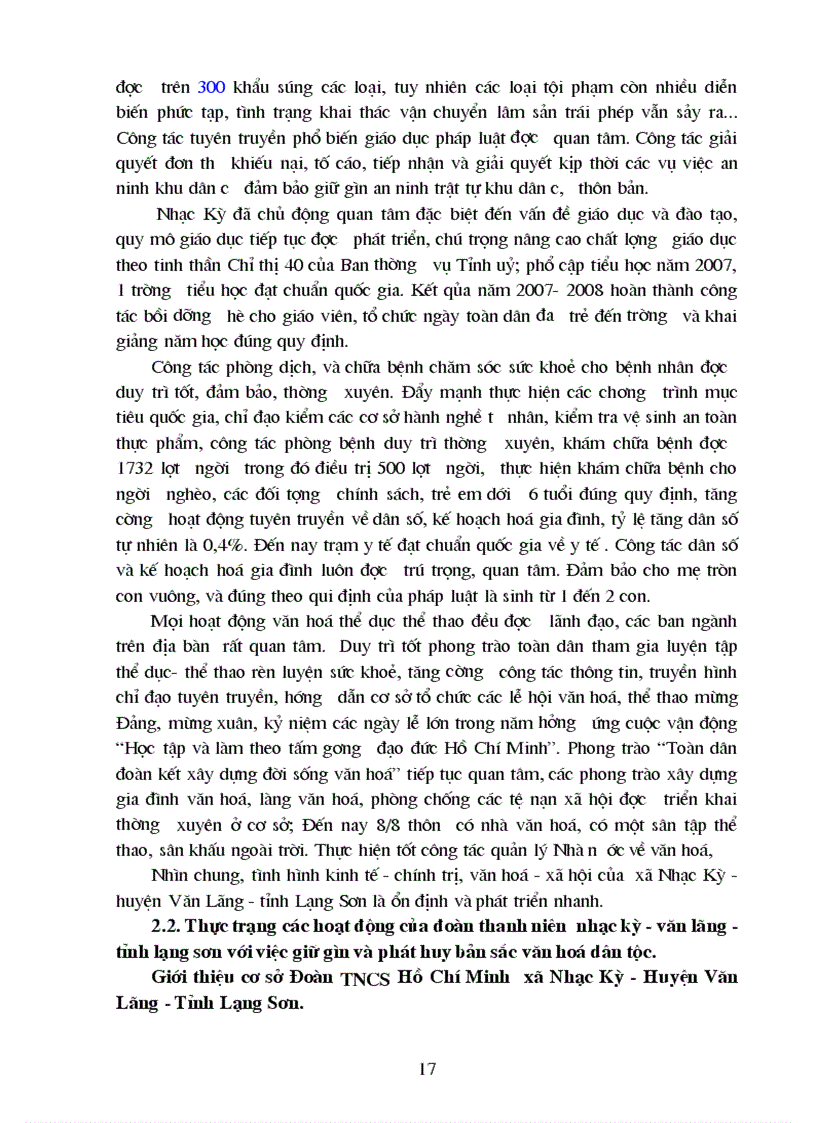 image for page Đoàn TNCS Hồ Chí Minh Nhạc Kỳ tỉnh Lạng Sơn với việc giữ gìn và phát huy bản sắc văn hoá dân tộc