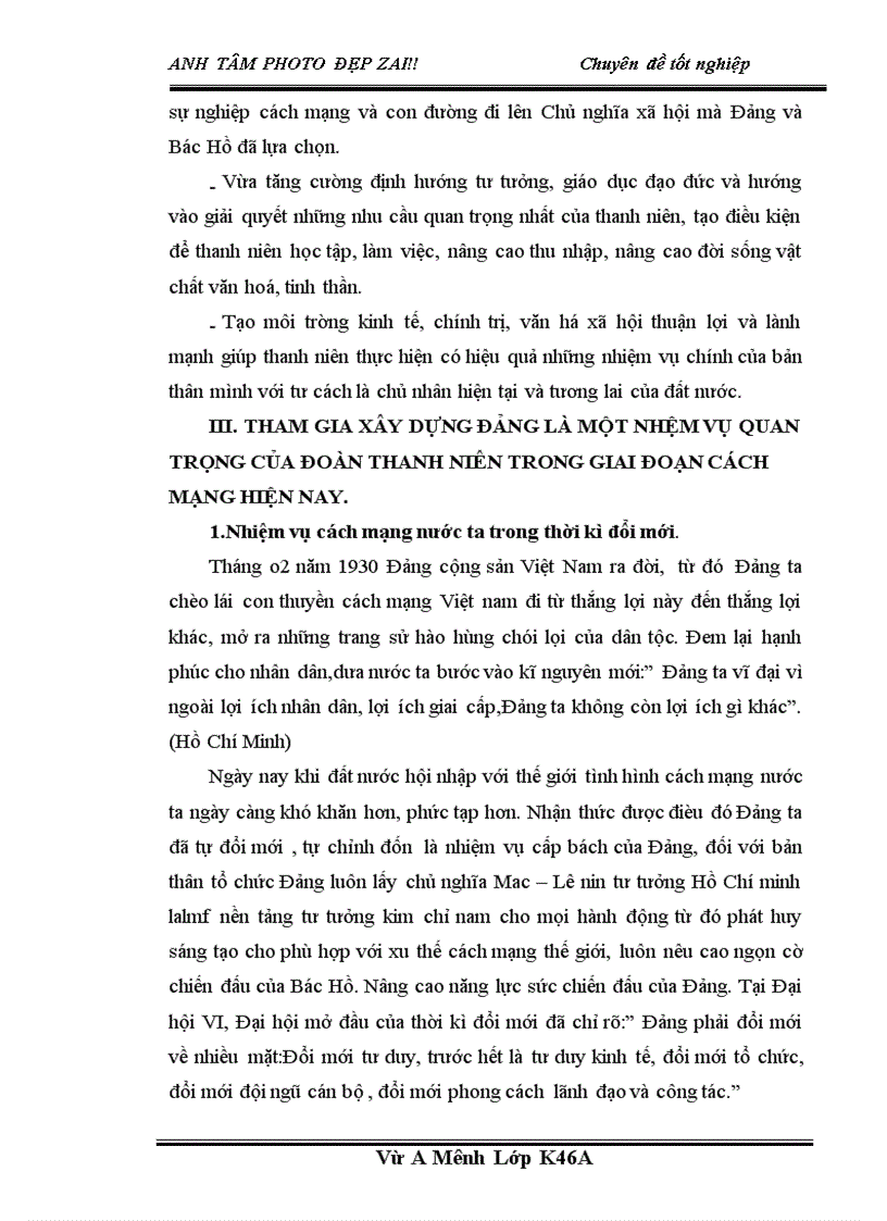 image for page Đoàn thanh niên cộng sản Hồ Chí Minh huyện Điện Biên Đông tỉnh Điện Biên với công tác tham gia xây dựng Đảng