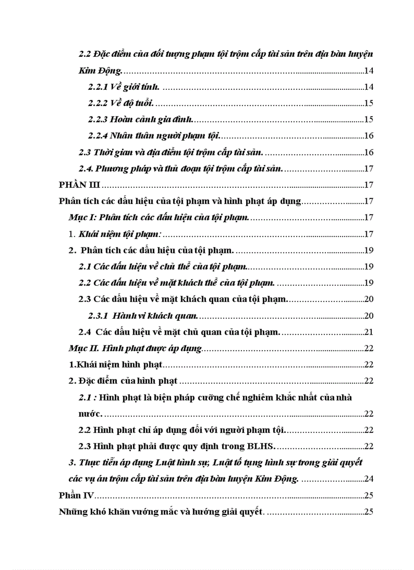 image for page Tội trộm cắp tài sản và thực tiễn xét xử tội phạm này tại tòa án nhân dân huyện Kim Động tỉnh Hưng Yên