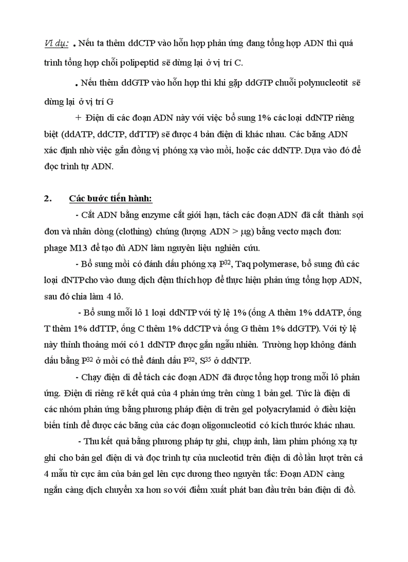 image for page Phương pháp xác định trình tự axit nucleic bằng phương pháp của sanger