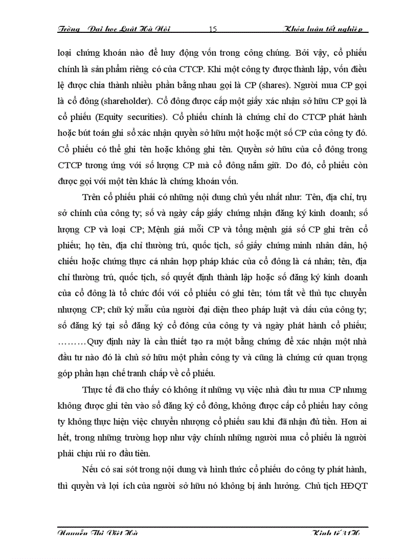 image for page Thực trạng pháp luật Việt Nam về cổ phần trong quá trình thành lập và hoạt động của công ty cổ phần