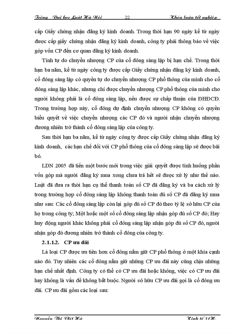 image for page Thực trạng pháp luật Việt Nam về cổ phần trong quá trình thành lập và hoạt động của công ty cổ phần