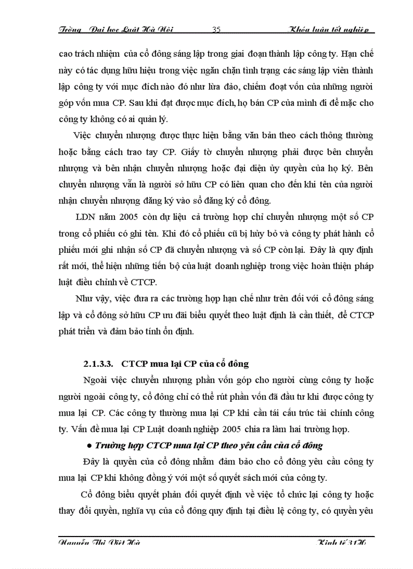 image for page Thực trạng pháp luật Việt Nam về cổ phần trong quá trình thành lập và hoạt động của công ty cổ phần