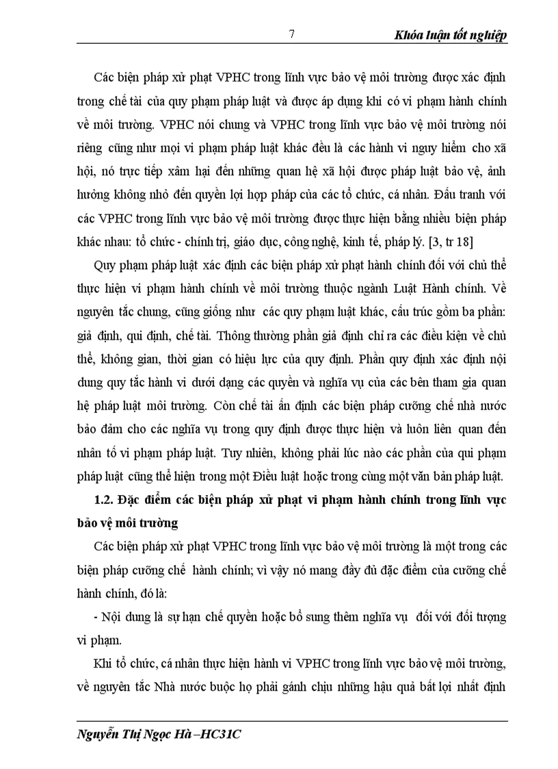 image for page Các biện pháp xử phạt vi phạm hành chính trong lĩnh vực bảo vệ môi trường và thực tiễn thi hành