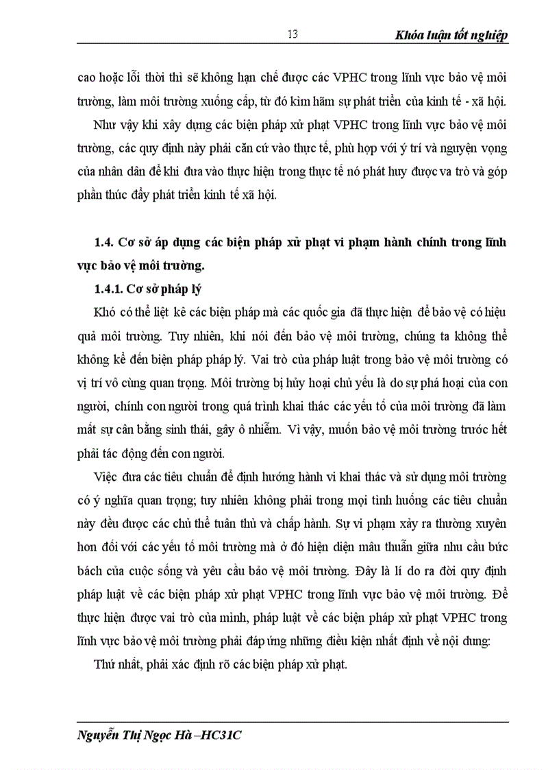 image for page Các biện pháp xử phạt vi phạm hành chính trong lĩnh vực bảo vệ môi trường và thực tiễn thi hành