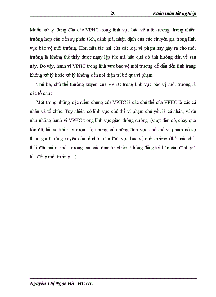 image for page Các biện pháp xử phạt vi phạm hành chính trong lĩnh vực bảo vệ môi trường và thực tiễn thi hành