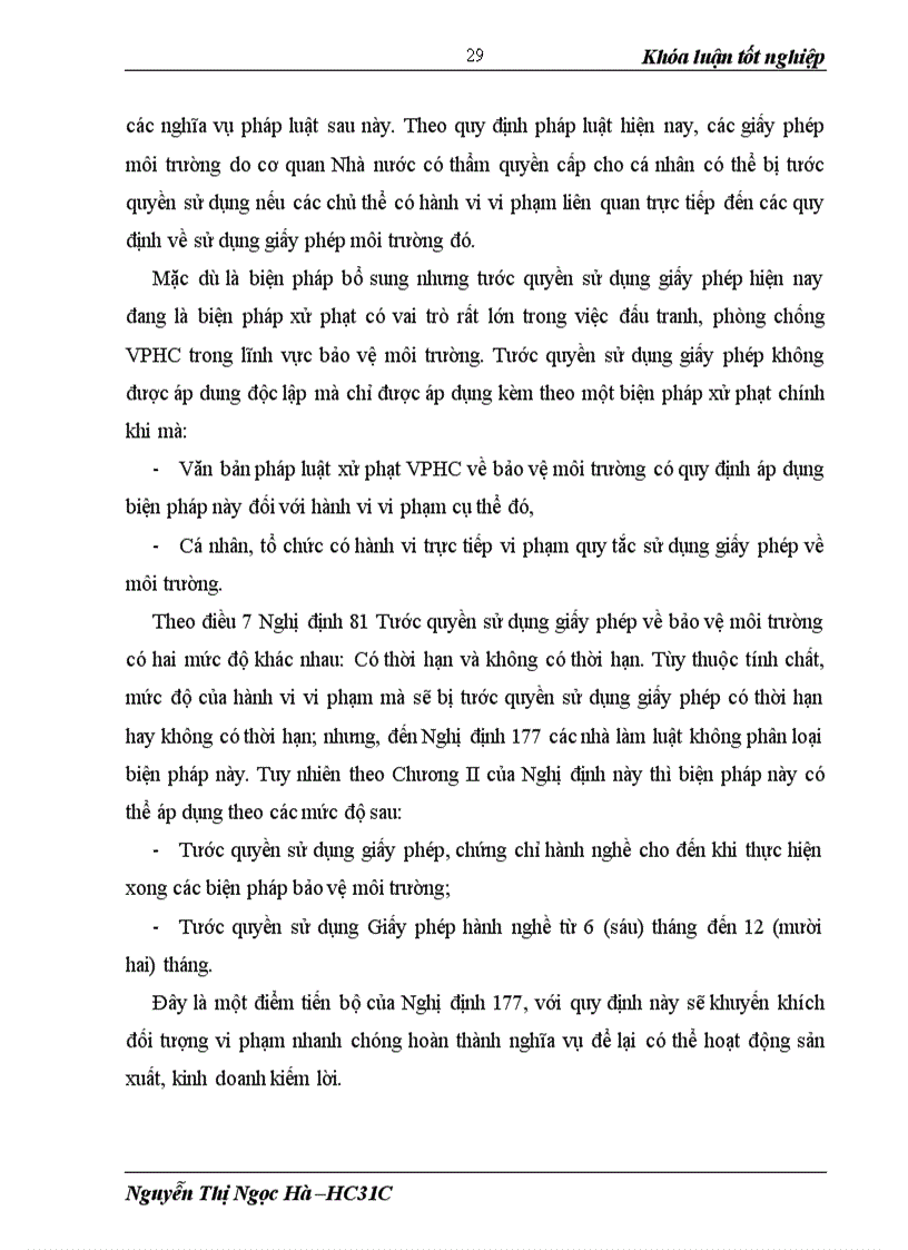 image for page Các biện pháp xử phạt vi phạm hành chính trong lĩnh vực bảo vệ môi trường và thực tiễn thi hành