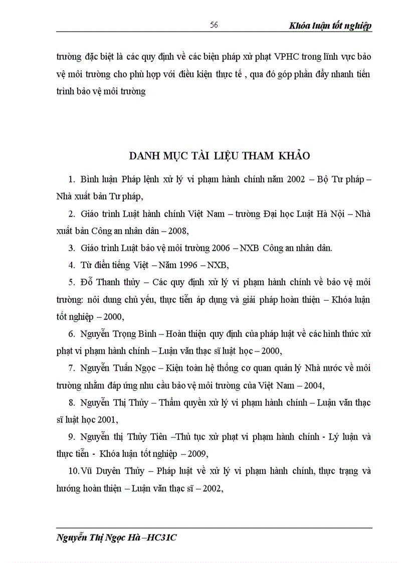 image for page Các biện pháp xử phạt vi phạm hành chính trong lĩnh vực bảo vệ môi trường và thực tiễn thi hành