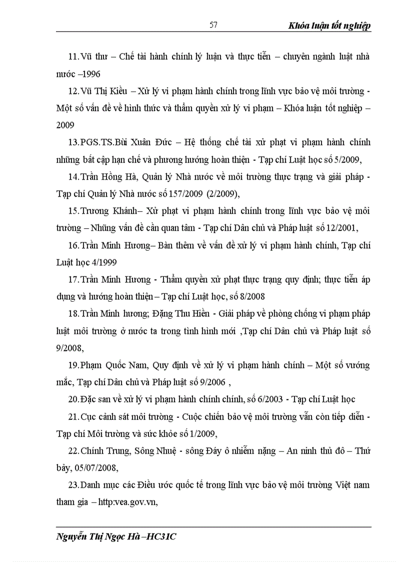 image for page Các biện pháp xử phạt vi phạm hành chính trong lĩnh vực bảo vệ môi trường và thực tiễn thi hành