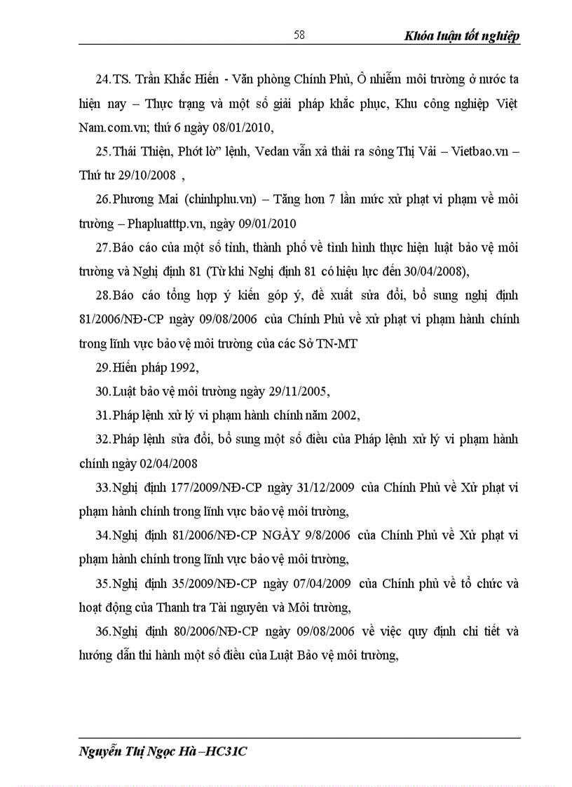 image for page Các biện pháp xử phạt vi phạm hành chính trong lĩnh vực bảo vệ môi trường và thực tiễn thi hành