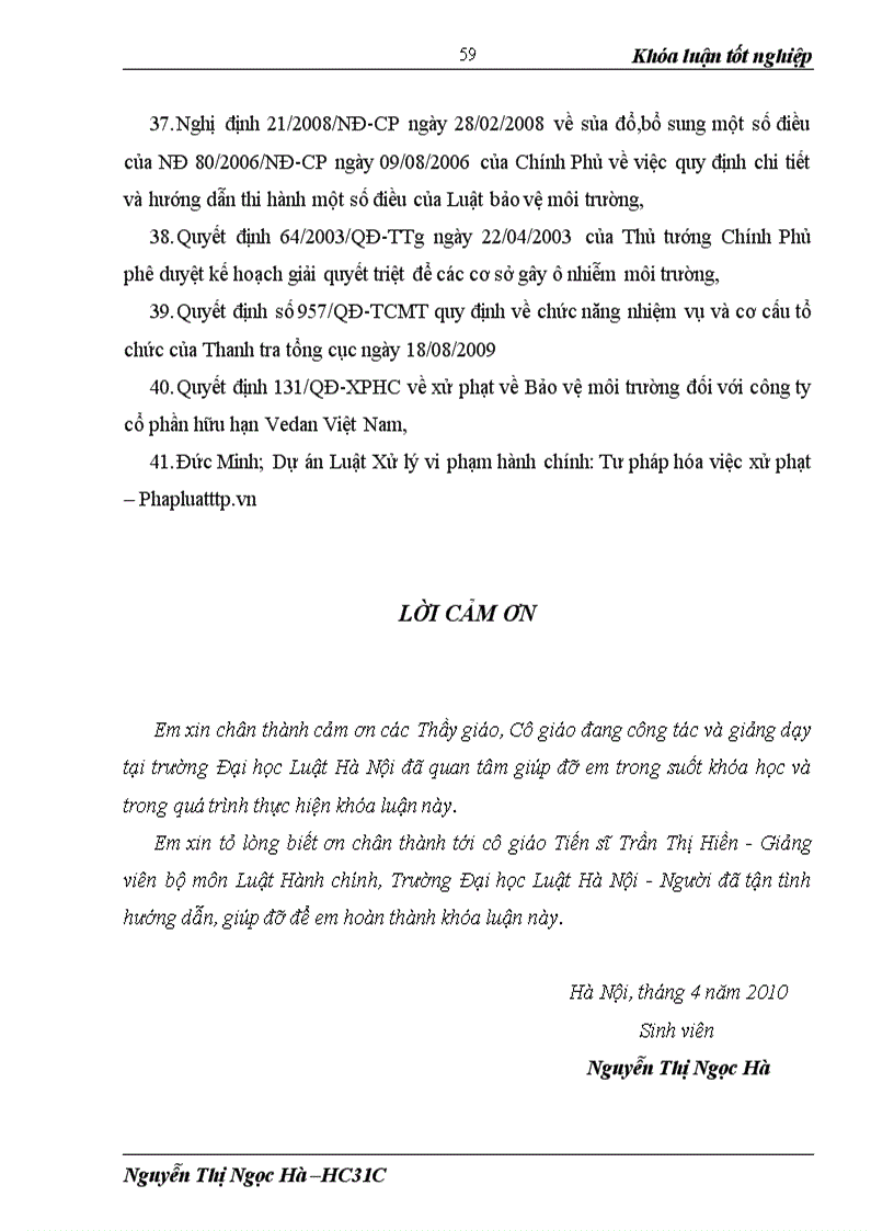 image for page Các biện pháp xử phạt vi phạm hành chính trong lĩnh vực bảo vệ môi trường và thực tiễn thi hành