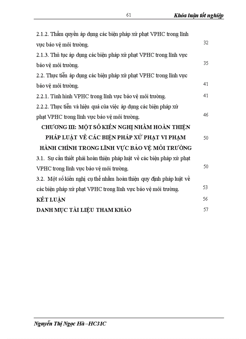 image for page Các biện pháp xử phạt vi phạm hành chính trong lĩnh vực bảo vệ môi trường và thực tiễn thi hành