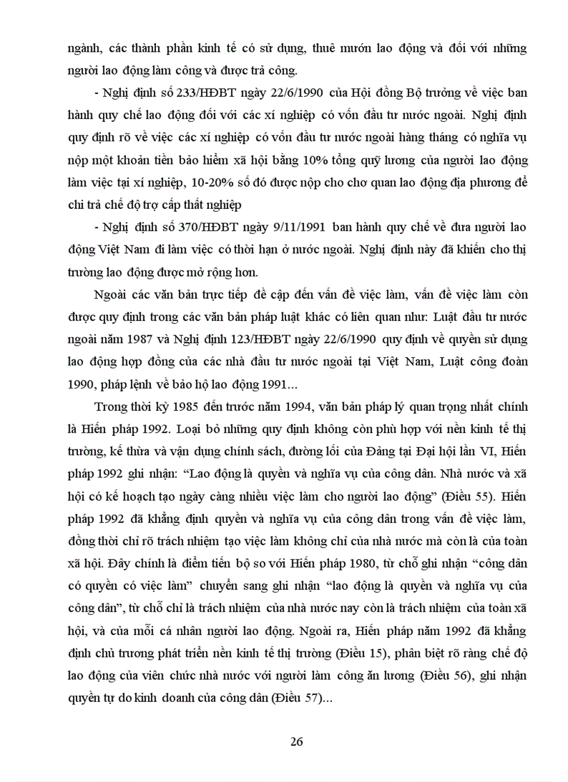 image for page Cơ sở xây dựng và nội dung cơ bản của luật việc làm ở Việt Nam