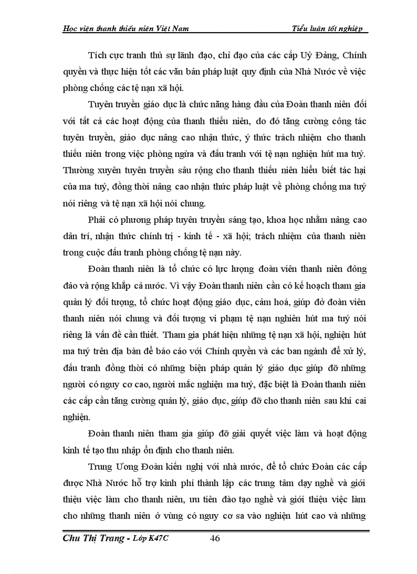 image for page Đoàn TNCS Hồ Chí Minh Phường Gia Thụy với công tác phòng chống tệ nạn nghiện hút ma tuý trong thanh niên