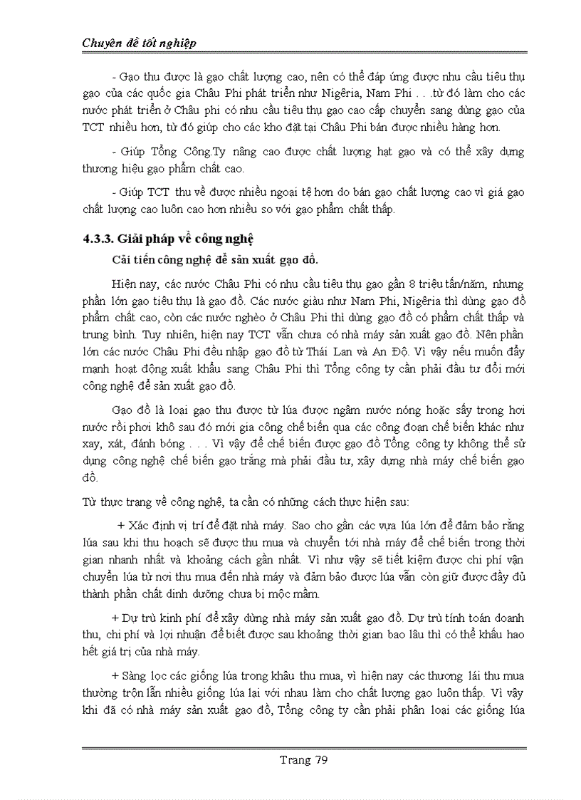 image for page Một số giải pháp nhằm đẩy mạnh xuất khẩu gạo trực tiếp sang thị trường châu phi của tổng công ty lương thực miền nam vinafood ii