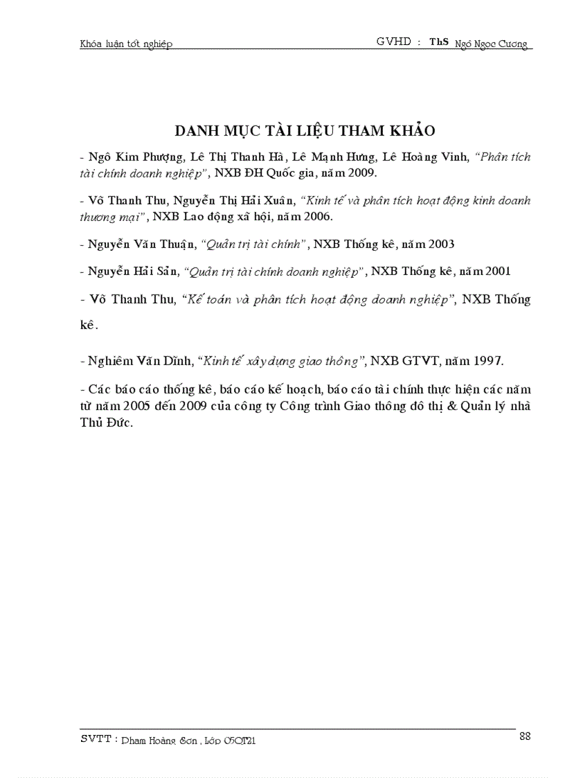 image for page Phân tích lập kế hoạch tài chính tại công ty công trình giao thông đô thị và quản lý nhà thủ đức