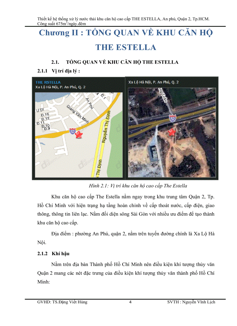 image for page Thiết kế hệ thống xử lý nước thải khu căn hộ cao cấp THE ESTELLA An phú Quận 2 Tp HCM Công suất 675m3 ngày đêm