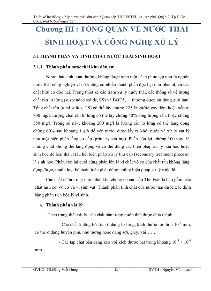 image for page Thiết kế hệ thống xử lý nước thải khu căn hộ cao cấp THE ESTELLA An phú Quận 2 Tp HCM Công suất 675m3 ngày đêm