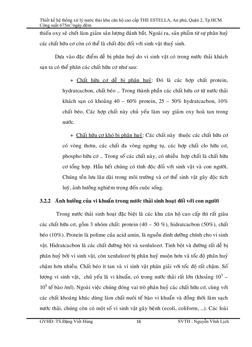 image for page Thiết kế hệ thống xử lý nước thải khu căn hộ cao cấp THE ESTELLA An phú Quận 2 Tp HCM Công suất 675m3 ngày đêm