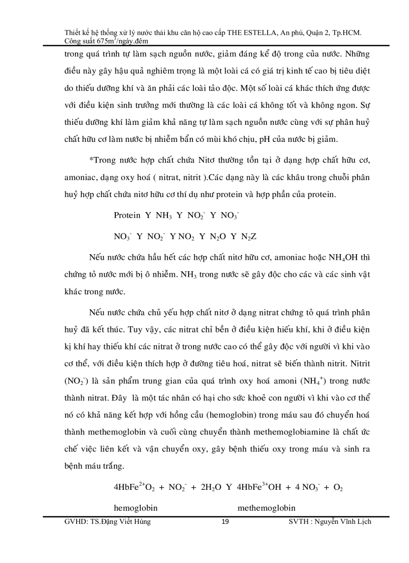image for page Thiết kế hệ thống xử lý nước thải khu căn hộ cao cấp THE ESTELLA An phú Quận 2 Tp HCM Công suất 675m3 ngày đêm