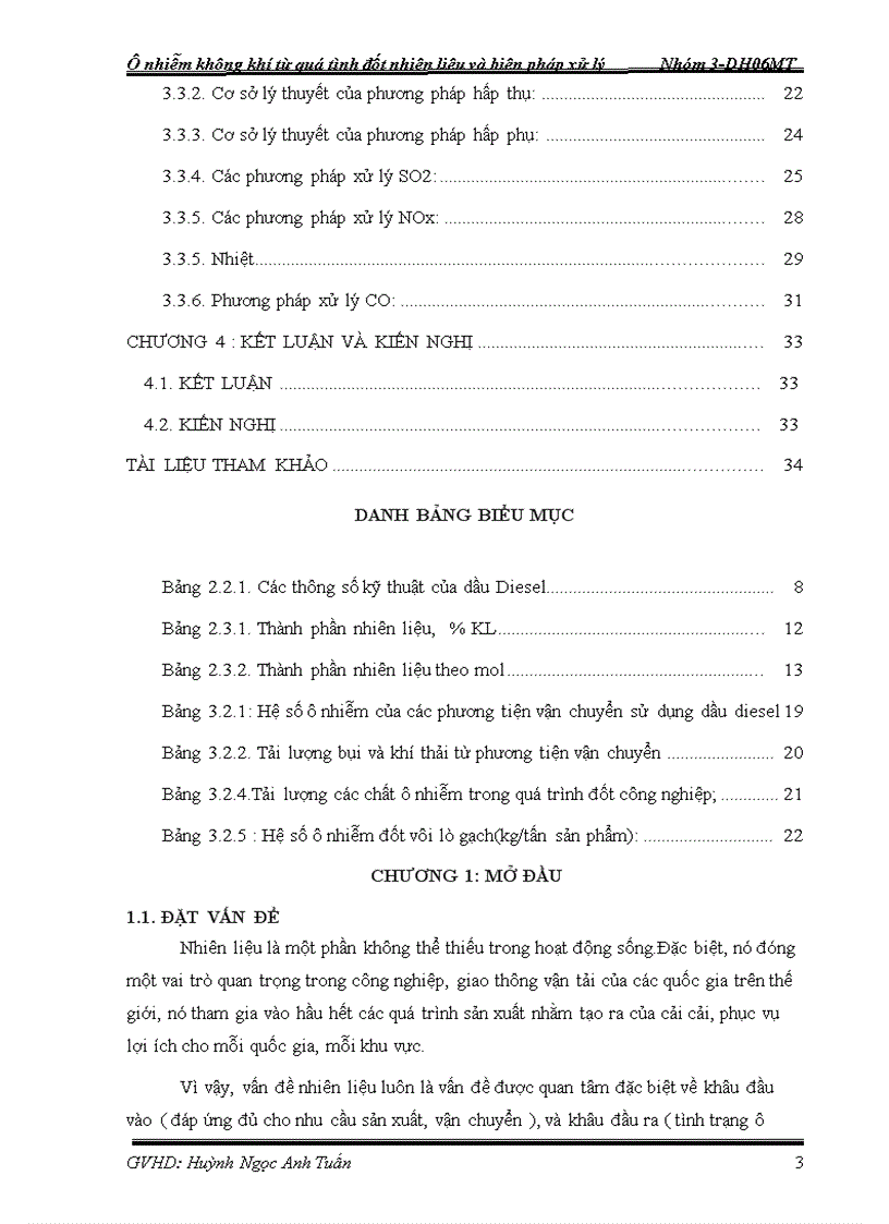 image for page Ônhiễm không khí từ quá trình đốt nhiên liệu và biện pháp xử lí