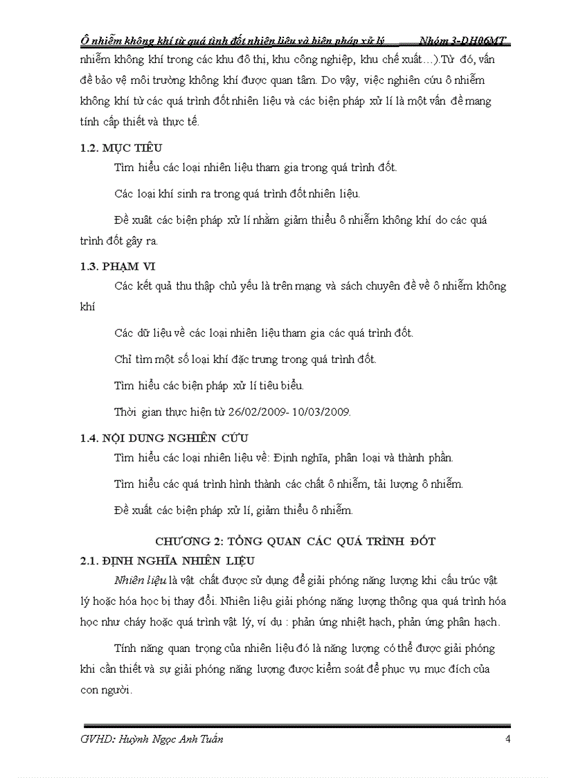 image for page Ônhiễm không khí từ quá trình đốt nhiên liệu và biện pháp xử lí