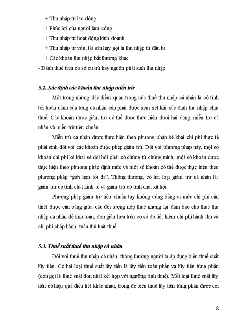 image for page Tiểu luận Thực trạng áp dụng luật thuế thu nhập cá nhân tại Việt Nam