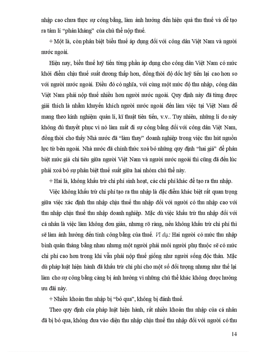 image for page Tiểu luận Thực trạng áp dụng luật thuế thu nhập cá nhân tại Việt Nam