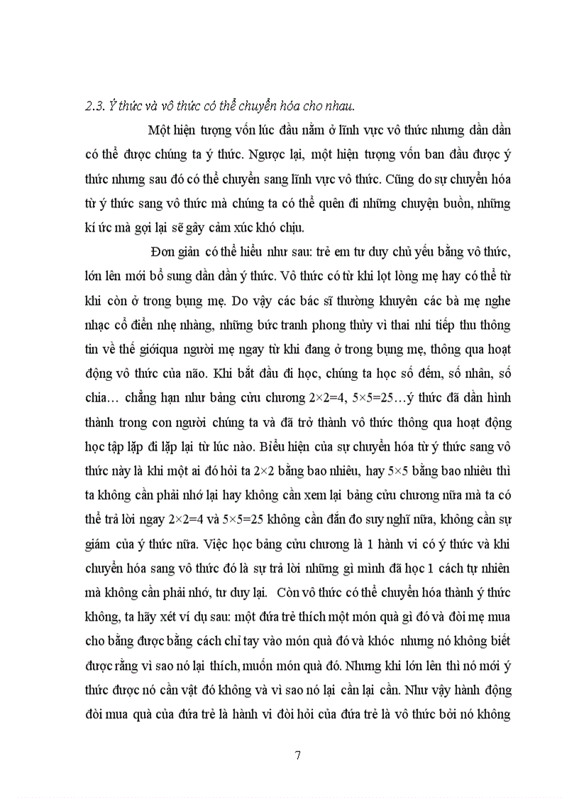 image for page Phân tích mối quan hệ giữa ý thức và vô thức trong hành vi của con người