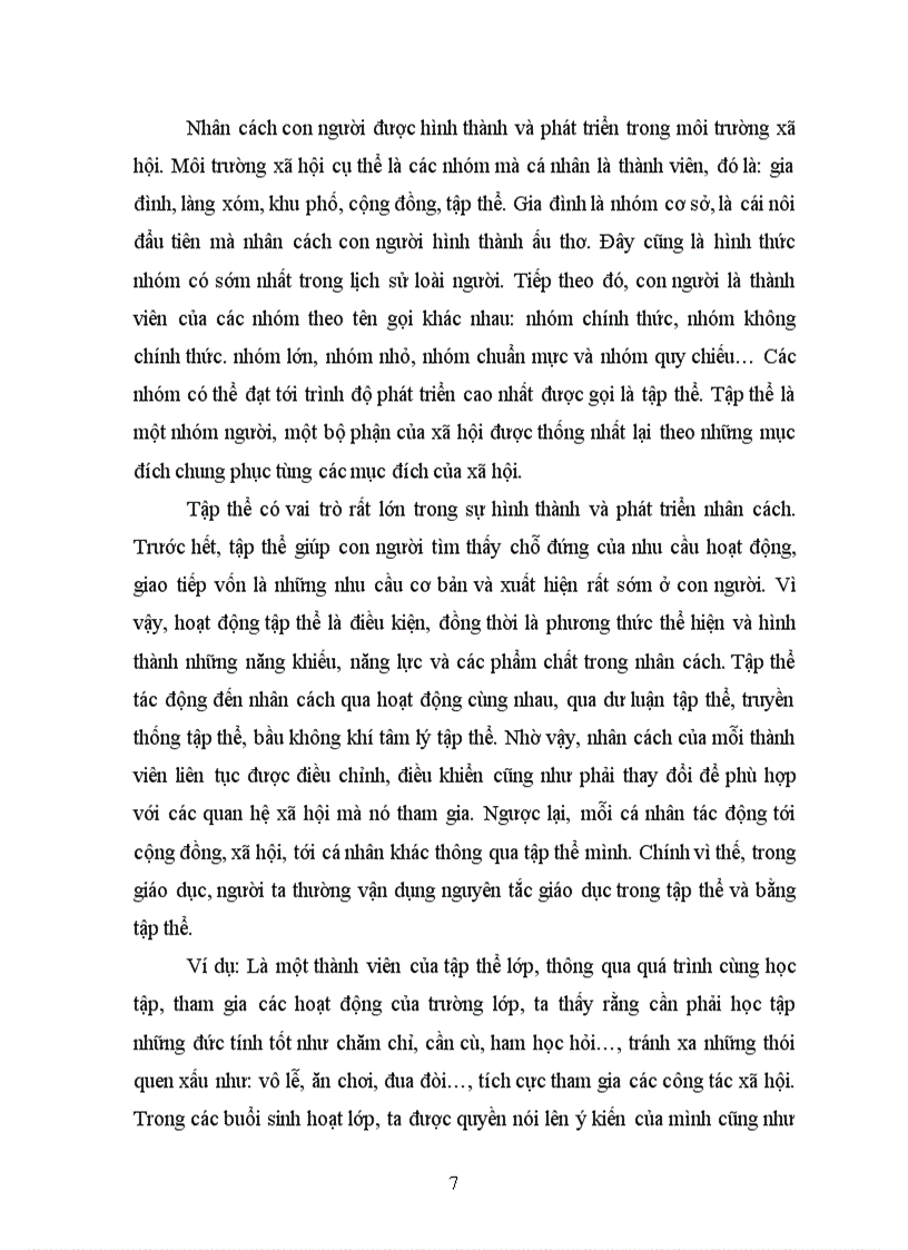 image for page Vai trò của các yếu tố đến sự hình thành và phát triển nhân cách Liên hệ thực tế