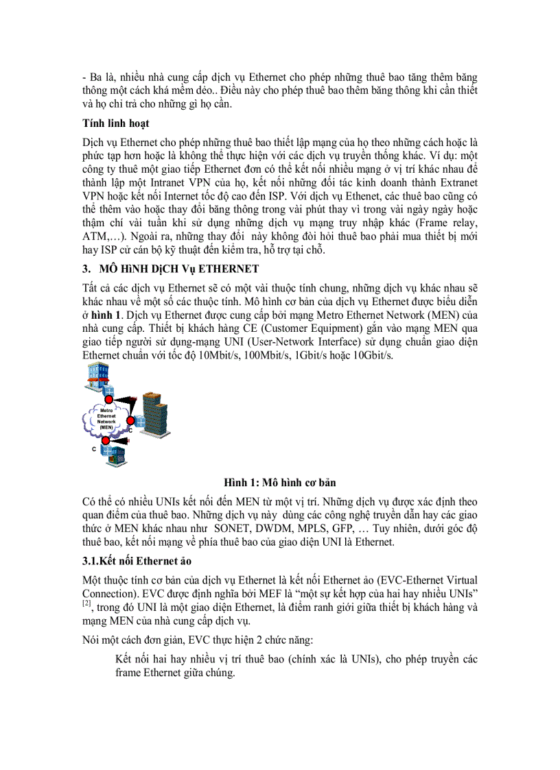 image for page Tổng quan về Metro Ethernet