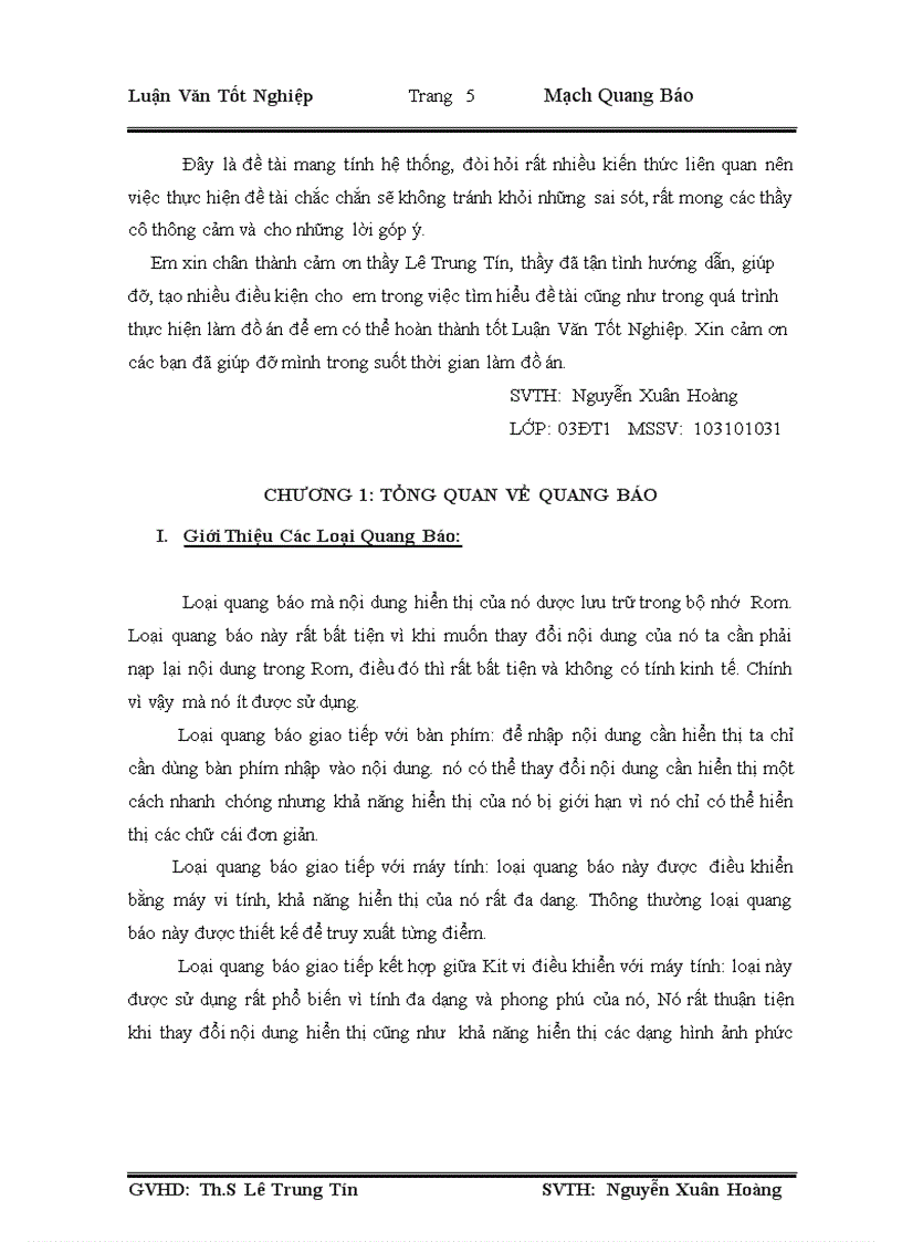 image for page Thiết kế và thi công mạch quang báo