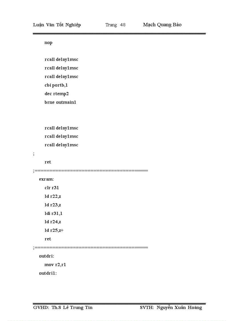 image for page Thiết kế và thi công mạch quang báo