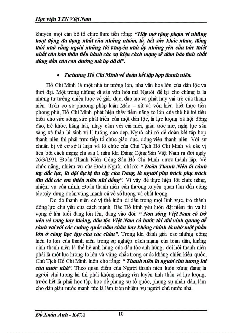 image for page Công tác đoàn kết tập hợp thanh niên trên địa bàn huyện Từ Liêm thành phố Hà Nội