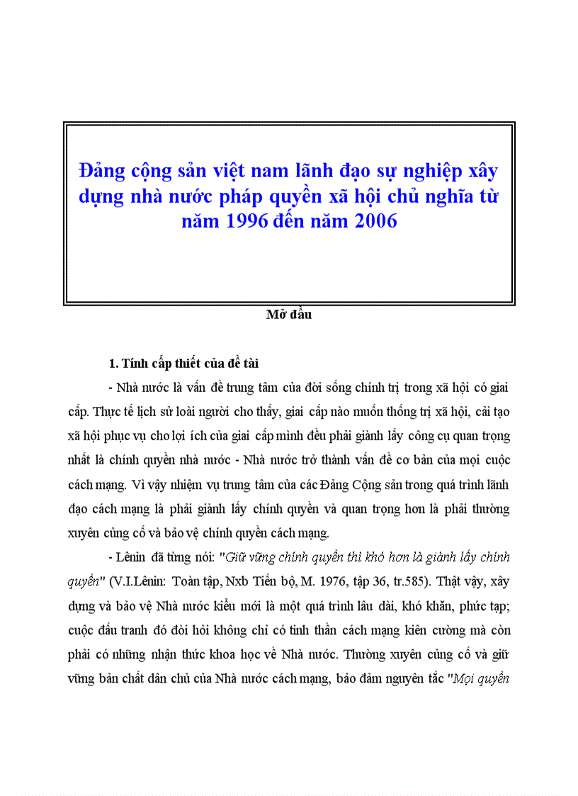 image for page Đảng cộng sản việt nam lãnh đạo sự nghiệp xây dựng nhà nước pháp quyền xã hội chủ nghĩa từ năm 1996 đến năm 2006
