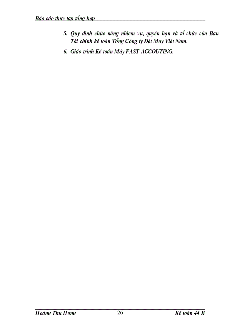 image for page Báo cáo thực tập tại công ty xuất nhập khẩu dệt may