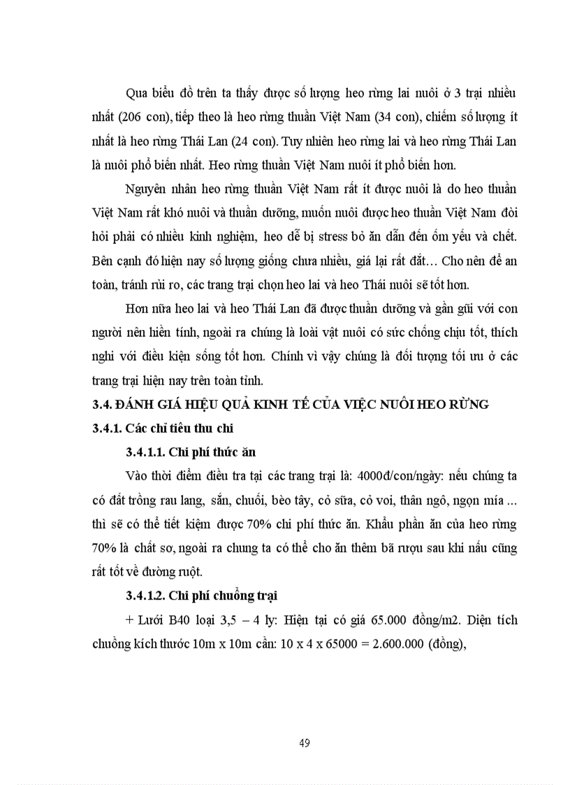 image for page Tìm hiểu và đánh giá hiệu quả chăn nuôi của các giống heo rừng tại tỉnh Bình Định