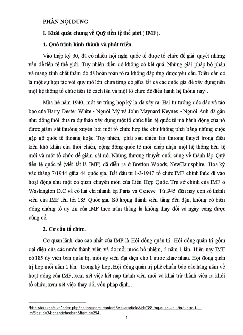 image for page Phân tích và làm sáng rõ vai trò của IMF trong viec duy trì và thúc đẩy quan hệ hợp tác giữa các quốc gia